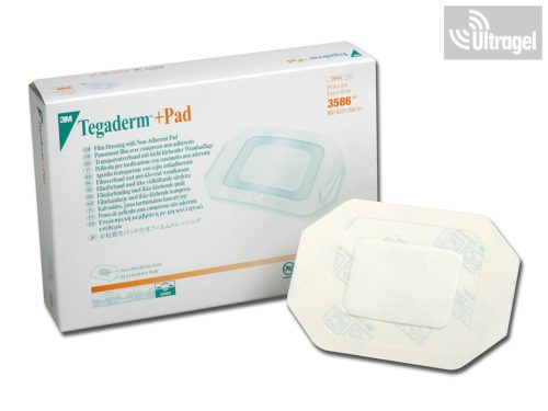 3M TEGADERM™ - PAD 9x10 cm vízálló filmkötszer  3586