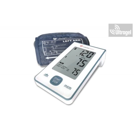 Automatic blood pressure monitor DM591 - 4" LCD display, WHO class, Arrhythmia detection