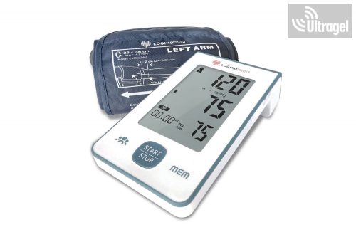Automatic blood pressure monitor DM591 - 4" LCD display, WHO class, Arrhythmia detection