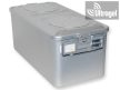 Sterilization box with 2 valves, grey (580x280x100/135/150/200mm) - Barrier