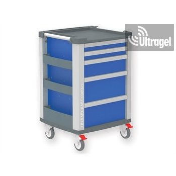 Sürgősségi kocsi - Compact Cart - kék