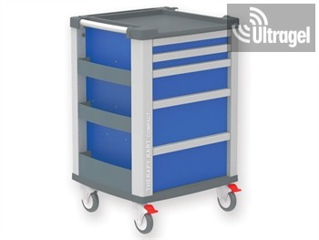 Sürgősségi kocsi - Compact Cart - kék