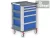Sürgősségi kocsi - Compact Cart - kék
