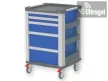 Sürgősségi kocsi - Compact Cart - kék