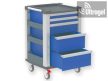 Sürgősségi kocsi - Compact Cart - kék