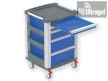 Sürgősségi kocsi - Compact Cart - kék