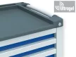 Sürgősségi kocsi - Compact Cart - kék