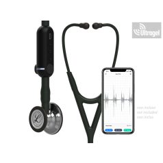   Littmann® CORE Digitális fonendoszkóp – 8869 FEKETE - POLÍROZOTT FEJ