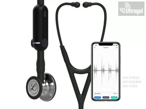 Littmann® CORE Digitális fonendoszkóp – 8869 FEKETE - POLÍROZOTT FEJ