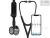 Littmann® CORE Digitális fonendoszkóp – 8869 FEKETE - POLÍROZOTT FEJ