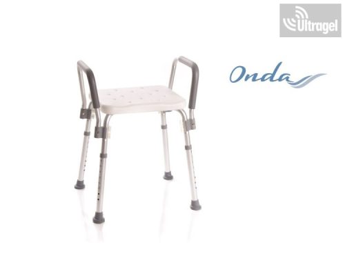 Fürdetőszék / Tusolószék - kartámlával - 136kg