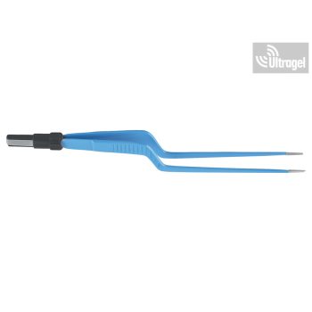   Bipoláris csipesz bayonett hajlított, 18cm - Többszörhasználatos