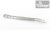 Bruening stainless steel tongue depressor - 19cm