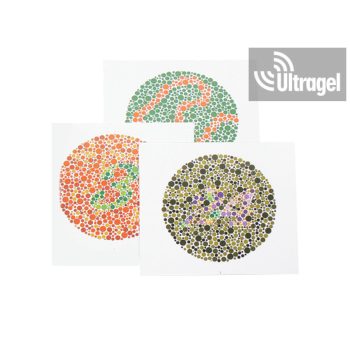 Színlátásvizsgáló készlet - 10 tábla - gyermek