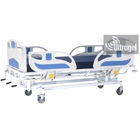 Kórházi ágy, manuális, 3 részes (háttámla, lábrész, magasság) ME34