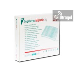   3M TEGADERM™ ALGINATE AG (ezüstbevonatos) 10x10 cm  90312 - UG349031