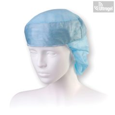 Műtős sapka - hosszú hajra, izzadás gátló a homloknál