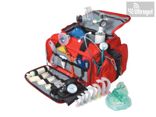 Felszerelt SÜRGŐSSÉGI TÁSKA OXY 4 - 0.5L oxigén palackkal