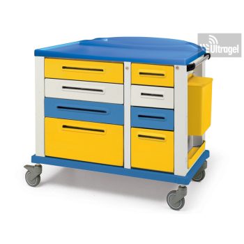   Aneszteziológiai kötöző kocsi - "LARGE" - 115x64cm