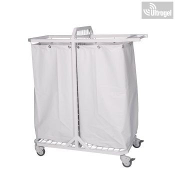 Szennyesgyűjtő kocsi 2 zsákos