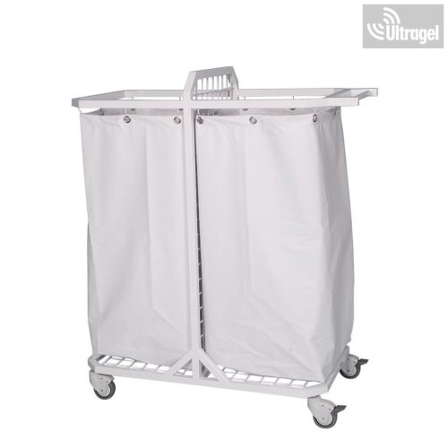 Szennyesgyűjtő kocsi 2 zsákos