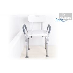   Fürdetőszék / Tusolószék - kar- és háttámlával, 136kg