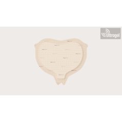   Mölnlycke Mepilex® Border SACRUM 22 x 25cm - habkötszer a nyomási fekélyek megelőzésére (5db)