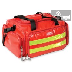 Sürgősségi táska PVC - kék/ piros 35x45x21 cm