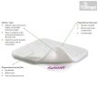 Mölnlycke Mepilex® 10 x 10cm - habkötszer akut és krónikus sebkezeléshez  (5db)