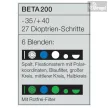 Heine Beta 200 LED - 3.5V oftalmoszkóp szemtükör asztali NT4 töltővel - C-144.24.420