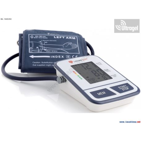 Automata vérnyomásmérő DM490 - 3" LCD kijelzővel, WHO class., Arrhytmia detektálás