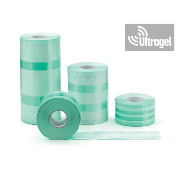   REDŐS TEKERCS Sterilizáló WIPAK fólia RB53-3P - 200 x 55mm (100m) GŐZTEKERCS