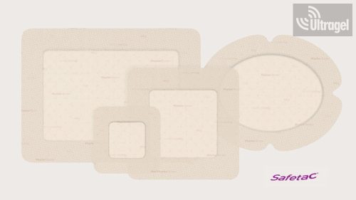 Mölnlycke Mepilex® Border Flex 12.5 x 12.5cm - rugalmas kötszer (10db)