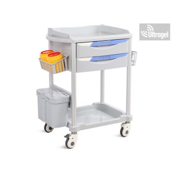   Kötöző és kezelő kocsi 2 fiókkal - NEO Plus - 750x470mm