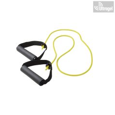   Gumis expander két markolattal  - 5 erősségi színben, 120cm