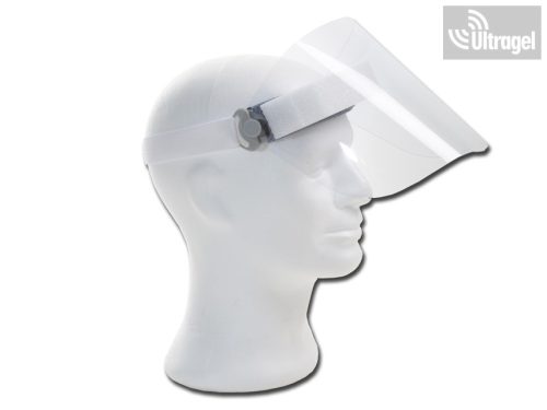 Arcvédő pajzs - fejhatható