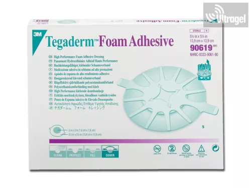 3M TEGADERM™ FOAM habkötszer, sarok és könyök 14x14cm  90619