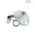 Lélegeztető ballon felnőtt, szilikon, + Nr.5 szilikon maszk + reservoir zsák + nyomáscsökkentő szelep + oxigén cső