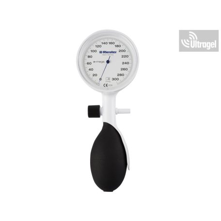 Riester E-MEGA® egykezes, LATEX MENTES órás vérnyomásmérő - fehér vagy fekete színben