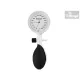 Riester E-MEGA® one-handed LATEX MENTES watch blood pressure monitor - white or black
