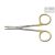 Iris scissors straight, GOLD 11 cm 