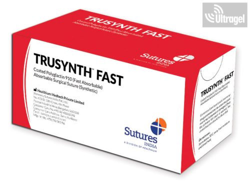 Varrófonal FELSZÍVÓDÓ 12nap TRUSYNTH FAST Ethicon VICRYL RAPID/POLYSORB megfelelője - 12 db