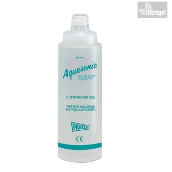   Ultrasound gel - Parker Aquasonic 100 CLEAR ultrasound gel - 250gr