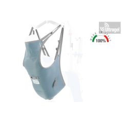 Betegemelő heveder FEJTÁMASZTÓVAL - 180kg  RP881