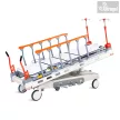 Betegtoló csúcskategóriás kocsi hidraulikus magasságállítás,  röntgenezhető, 5. kerék, TR./A.TR., 250kg - SKB041-14