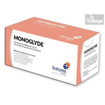   Varrófonal felszívódó 90-120nap MONOGLYDE / Ethicon MONOCRYL megfelelője 12 db