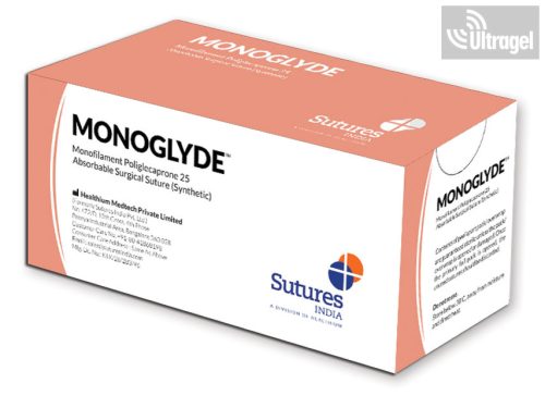 Varrófonal felszívódó 90-120nap MONOGLYDE / Ethicon MONOCRYL megfelelője 12 db