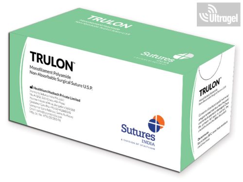 Varrófonal NEM felszívódó TRULON / Ethicon ETHILON / NUROLON - 12 db