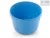Sterilizable plastic round dish, scaled, 150x70mm, 300ml