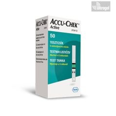   Test strip for Glucose Roche Accu Check Active blood glucose meter - 50pcs